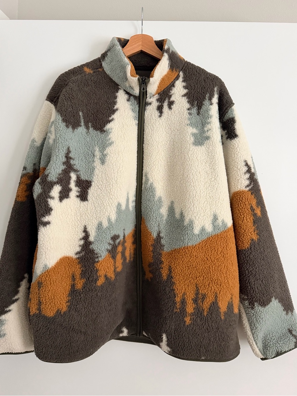 H&M Men’s Sherpa Zip Jacket